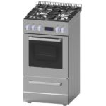 Avanti Elite DGR20P3S Freestanding Gas Range Stainless Steel