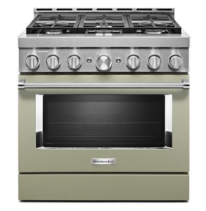 KitchenAid® 36'' Smart Commercial-Style Gas Range with 6 Burners