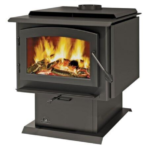 Napoleon Timberwolf Economizer 2300 Wood Heating Stove Black Lifestyle