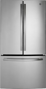 GE GNE27JYMFS French Door Refrigerator Stainless Steel, GNE27JYMFS French Door Refrigerator