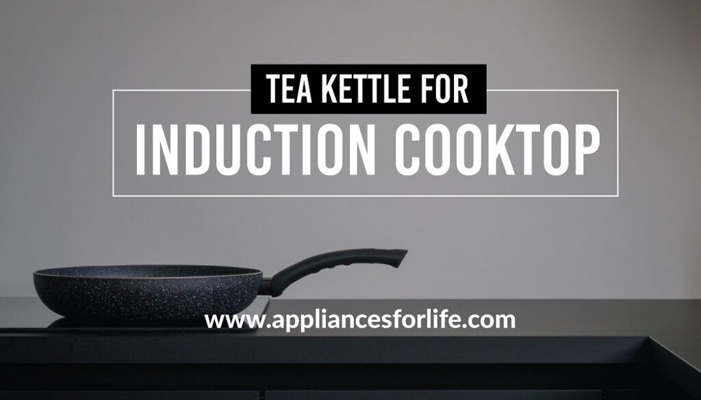 Tea kettle for induction cooktop
