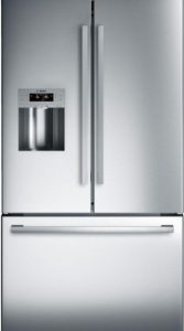 Bosch 800 Series B26FT50SNS French Door Refrigerator Stainless Steel, AFL