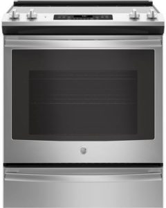 GE JS760SLSS Slide-In Electric Range Stainless Steel