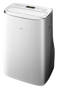 LG 14,000 BTU 115V White Smart Wi-Fi Portable Air Conditioner - LP1419IVSM