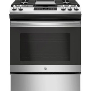 GE 30 Stainless Steel Slide-In Gas Range