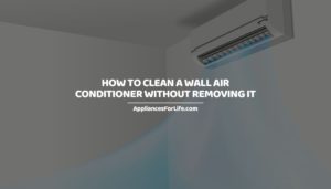 HOW TO CLEAN A WALL AIR CONDITIONER WITHOUT REMOVING IT