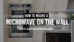 How to mount a microwave on the wall