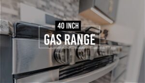 40 inch gas range