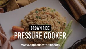 Brown rice pressure cooker