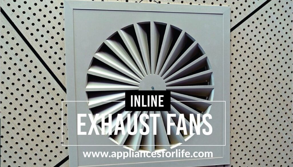Inline exhaust fans