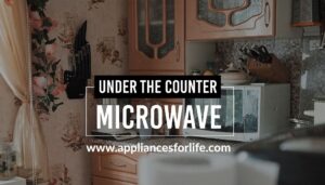 Under the counter microwave