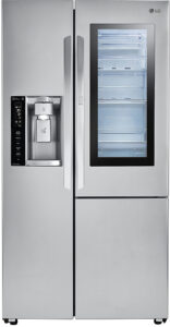 LG 26 Cu. Ft. Stainless Steel Smart Wi-Fi Enabled Side-By-Side Refrigerator With InstaView Door-In-Door