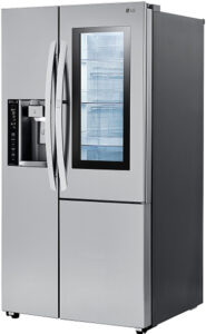 LG 26 Cu. Ft. Stainless Steel Smart Wi-Fi Enabled Side-By-Side Refrigerator With InstaView Door-In-Door