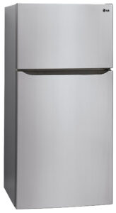 LG 24 Cu. Ft. Stainless Steel Top Mount Refrigerator - LTCS24223S