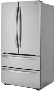 LG 27 Cu. Ft. PrintProof Stainless Steel 4-Door French Door Refrigerator - LMWS27626S