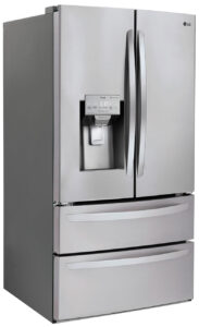 LG-4DoorFrenchDoorRefrigerator-LMXS28626S-Left-Angle-View