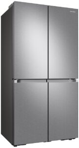 Samsung 23 Cu. Ft. Fingerprint Resistant Stainless Steel Smart Counter Depth 4 Door Flex Refrigerator RF23A9071SR