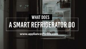 What does a smart refrigerator do