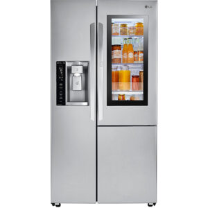LG 26 Cu. Ft. Stainless Steel Smart Wi-Fi Enabled Side-By-Side Refrigerator With InstaView Door-In-Door