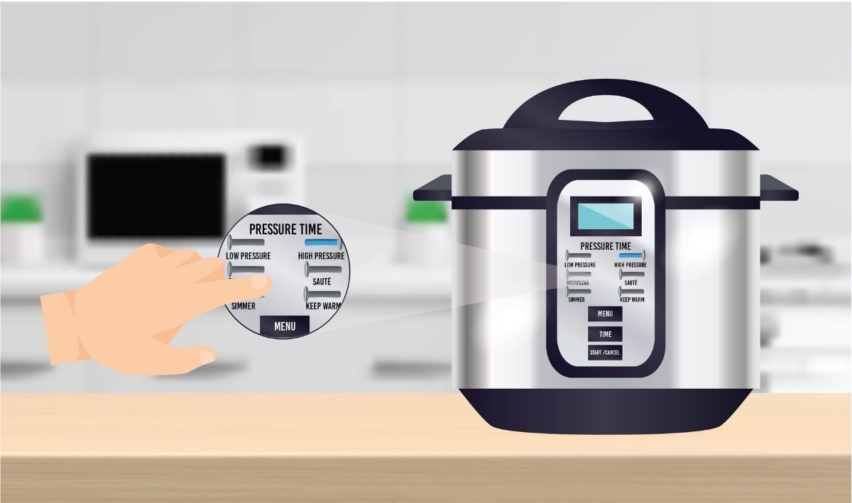 Select the appropriate pressure setting