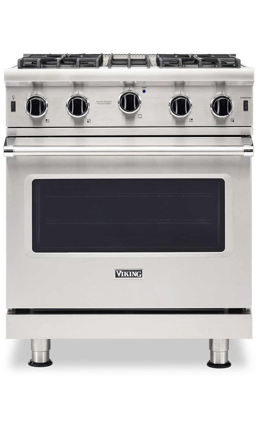 2. Viking White 30-inch Gas Range VGIC53024BSS