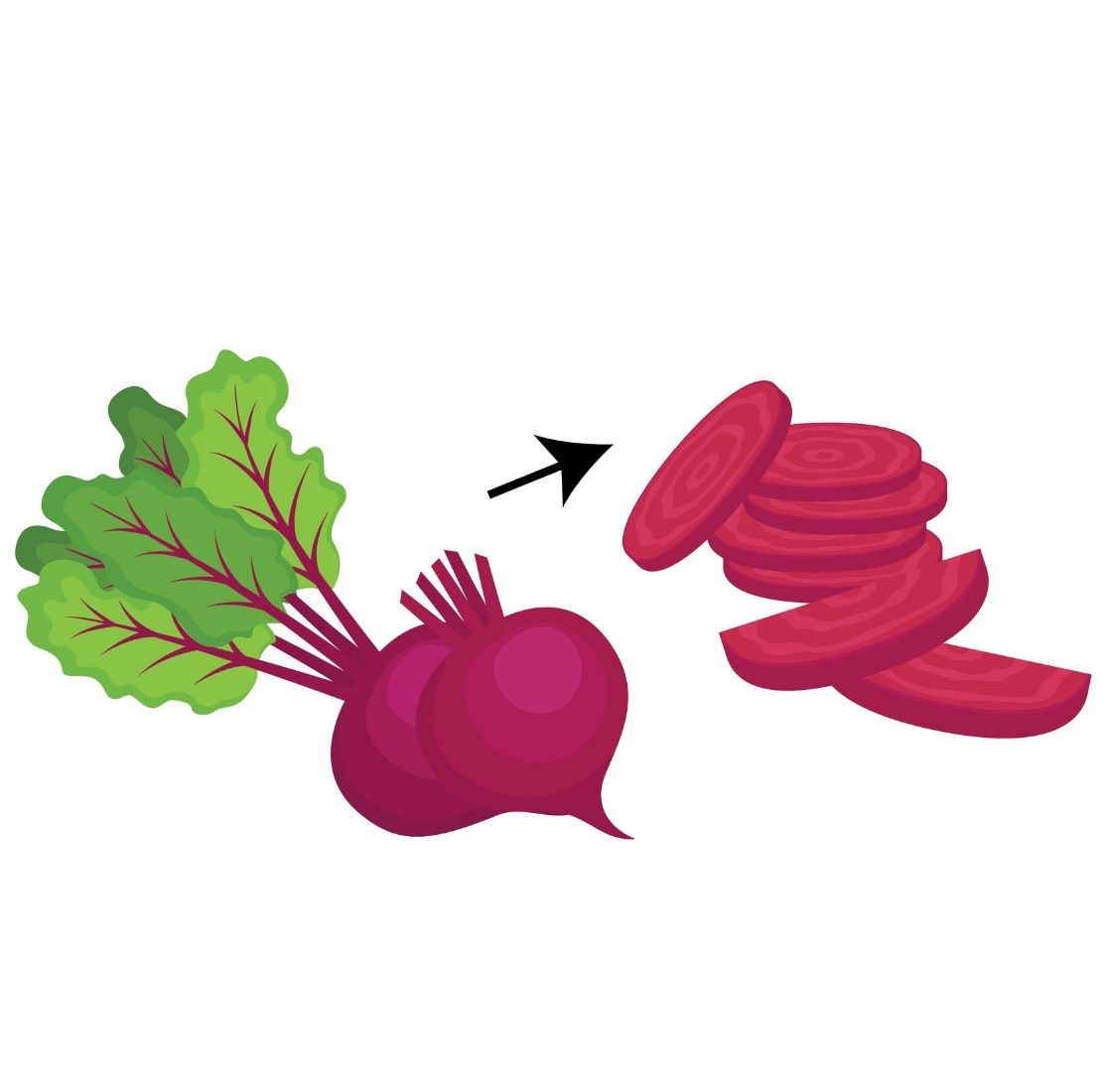 Wash your medium-sized beets after you must have cut the stems.