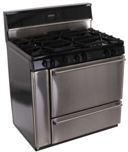 Premier Pro Series 36 inch Stainless Steel Gas Range - P36S148BP