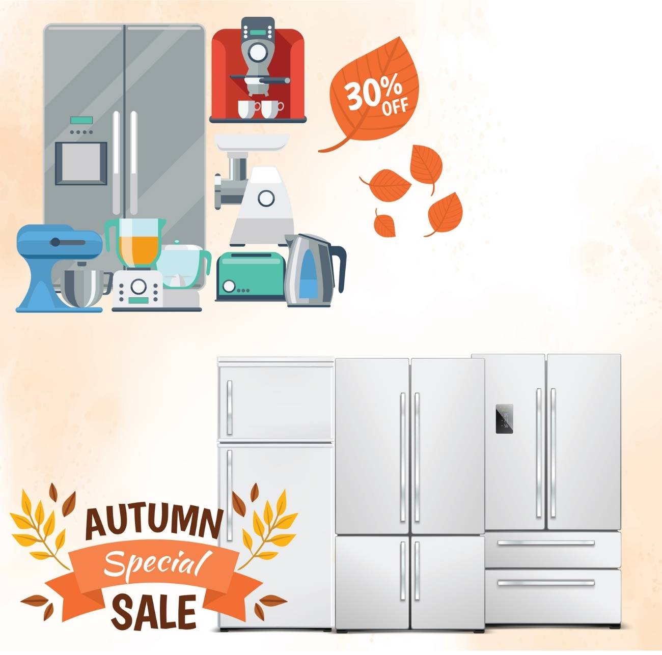 30% off autumn special sale appliances