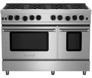 BlueStar Culinary Series 48 inch Stainless Steel Natural Gas Range - RCS48SBV2