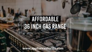 Affordable 36 inch gas range