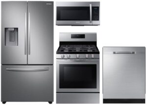 Samsung 27 Cu. Ft. French Door Refrigerator With Gas Range Package - SAMAPACK10 (1)