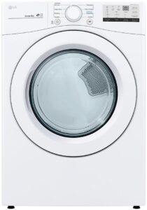 LG DLE3400W 27-inch Electric Dryer with 7.4 cu. ft Capacity