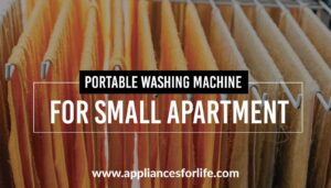 Portable washing machine for small apartment