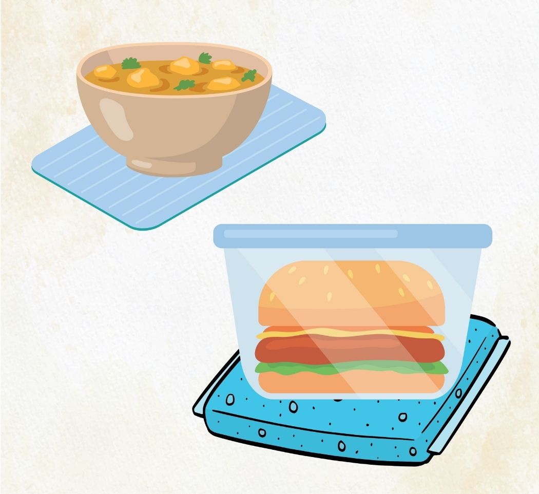 YOU CAN SERVE YOUR FOODS AND STILL KEEP THEM COLD