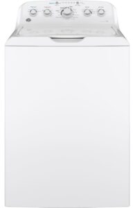 GE 4.5 Cu. Ft. White Top Load Washer With Stainless Steel Basket - GTW465ASNWW