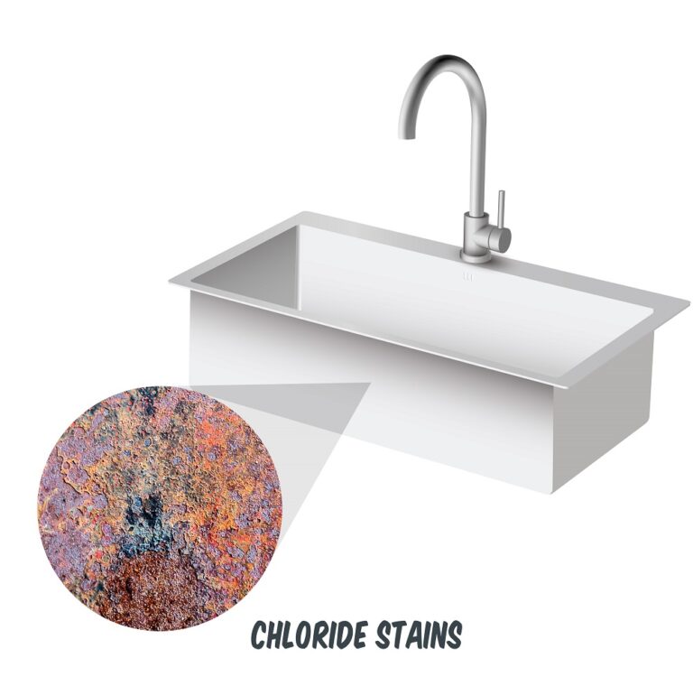HOW TO REMOVE CHEMICAL STAINS FROM STAINLESS STEEL SINK Appliances