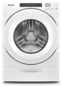 Whirlpool 4.5 Cu. Ft. White Closet-Depth Front Load Washer With Load & Go Dispenser - WFW5620HW