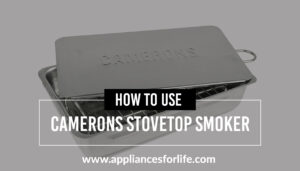 How to use camerons stovetop smoker