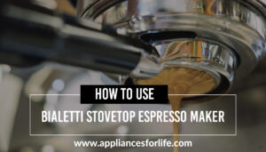 How to use bialetti stovetop espresso maker