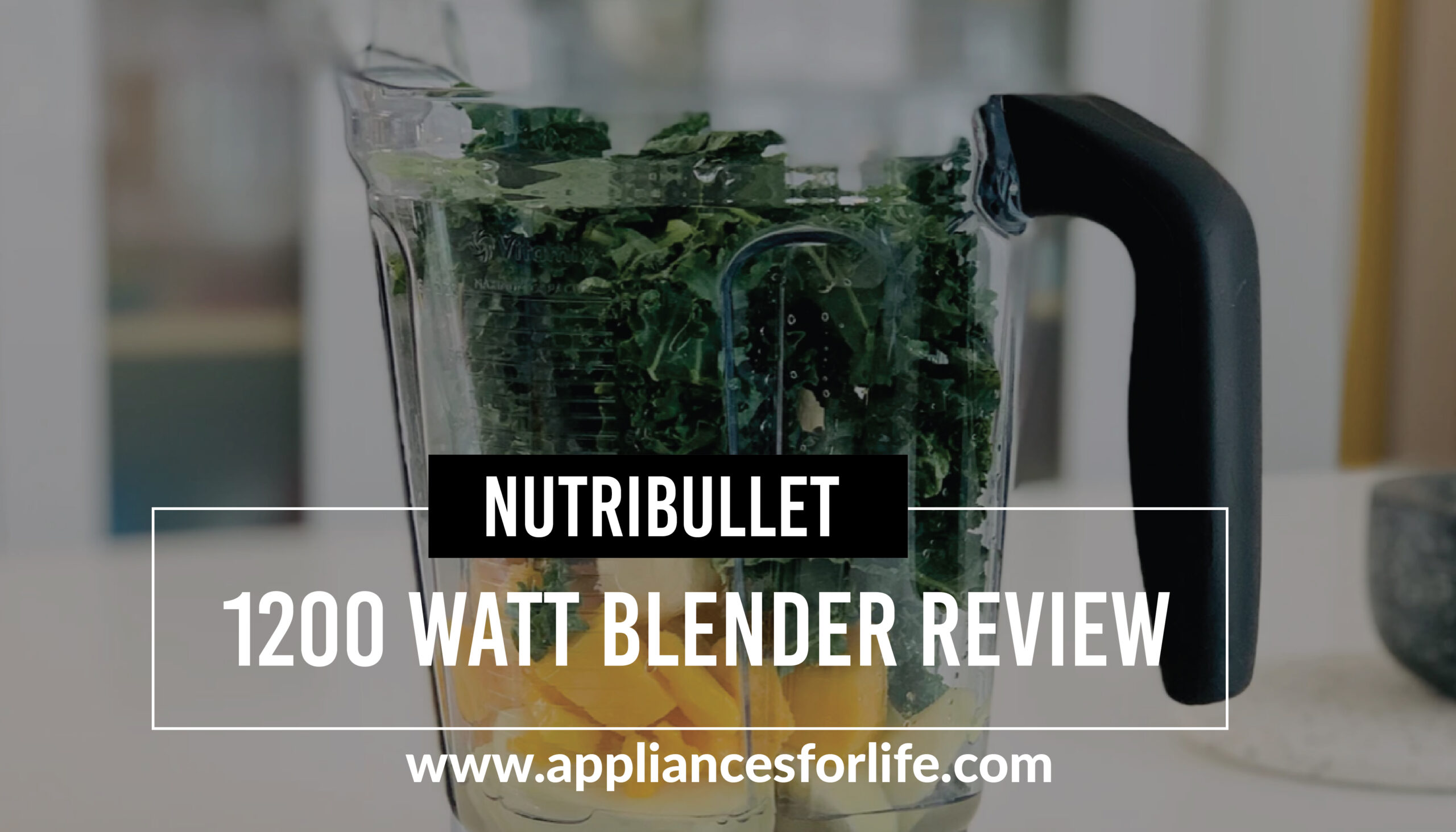 Nutribullet 1200watt Blender Review Appliances For Life