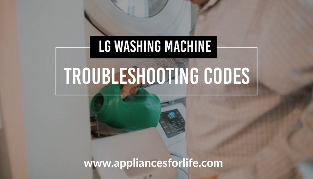 LG washing machine troubleshooting codes