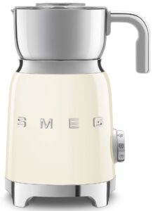 Smeg Retro-Style Cream Milk Frother - MFF01CRUS