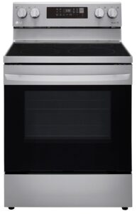 LG 6.3 Cu. Ft. Stainless Steel Smart Wi-Fi Enabled Fan Convection Electric Range With Air Fry & EasyClean - LREL6323S