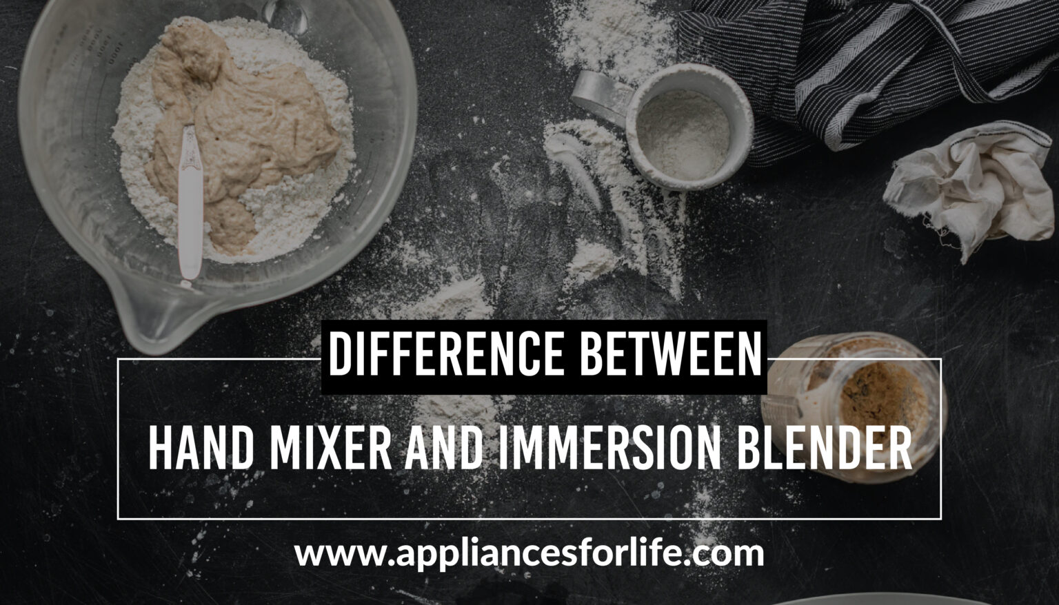 Differences between hand mixers and immersion blenders Appliances For