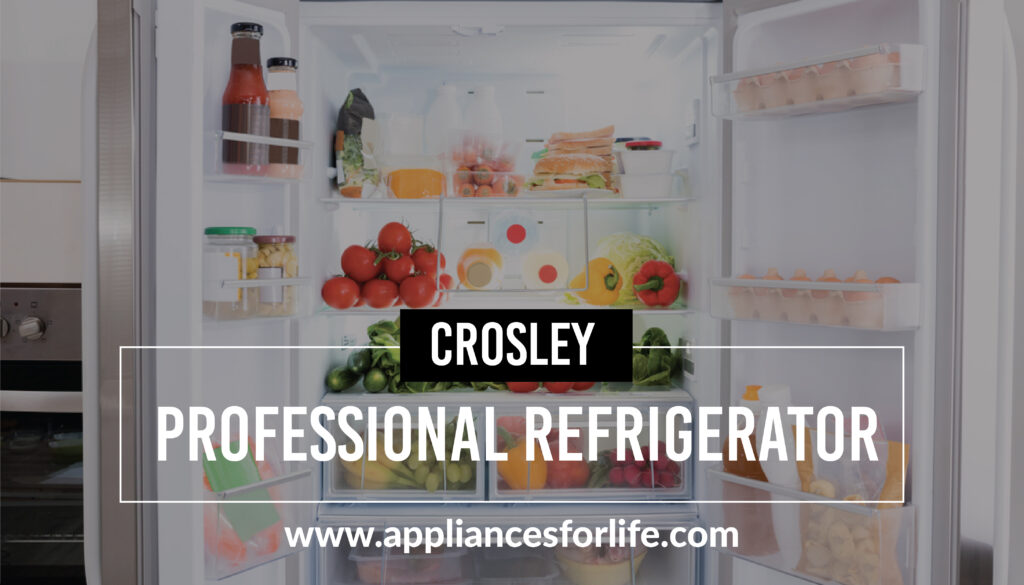 crosley professional refrigerator