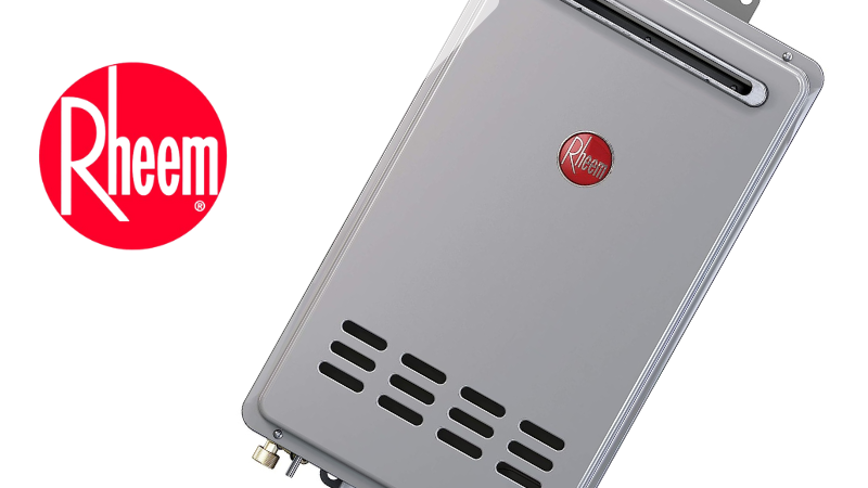 What are the Most Reliable Tankless Water Heater Brands - Rheem brand