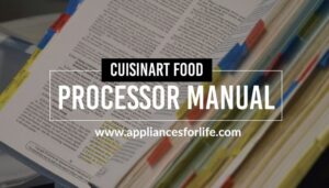 Use Cuisinart Food Processor Magnified Manual